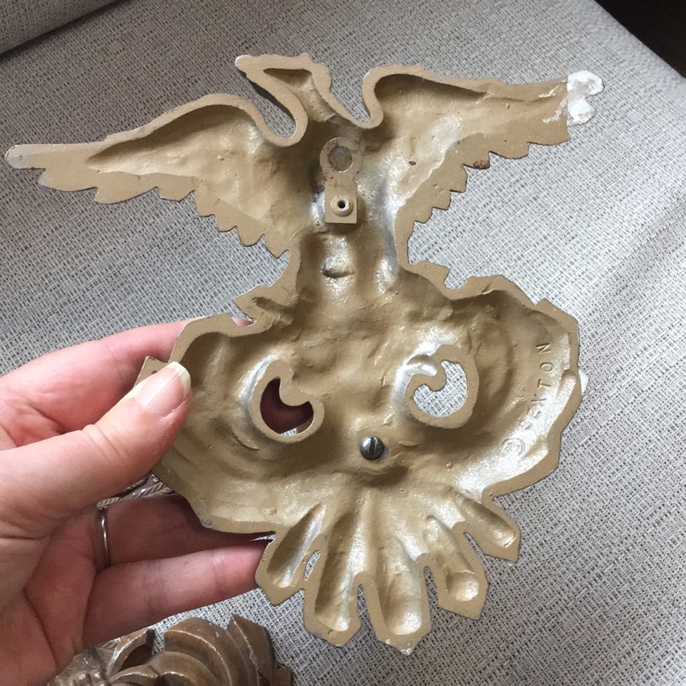 Vintage Wall Mounted Candle Holders - Picture 8 of 12